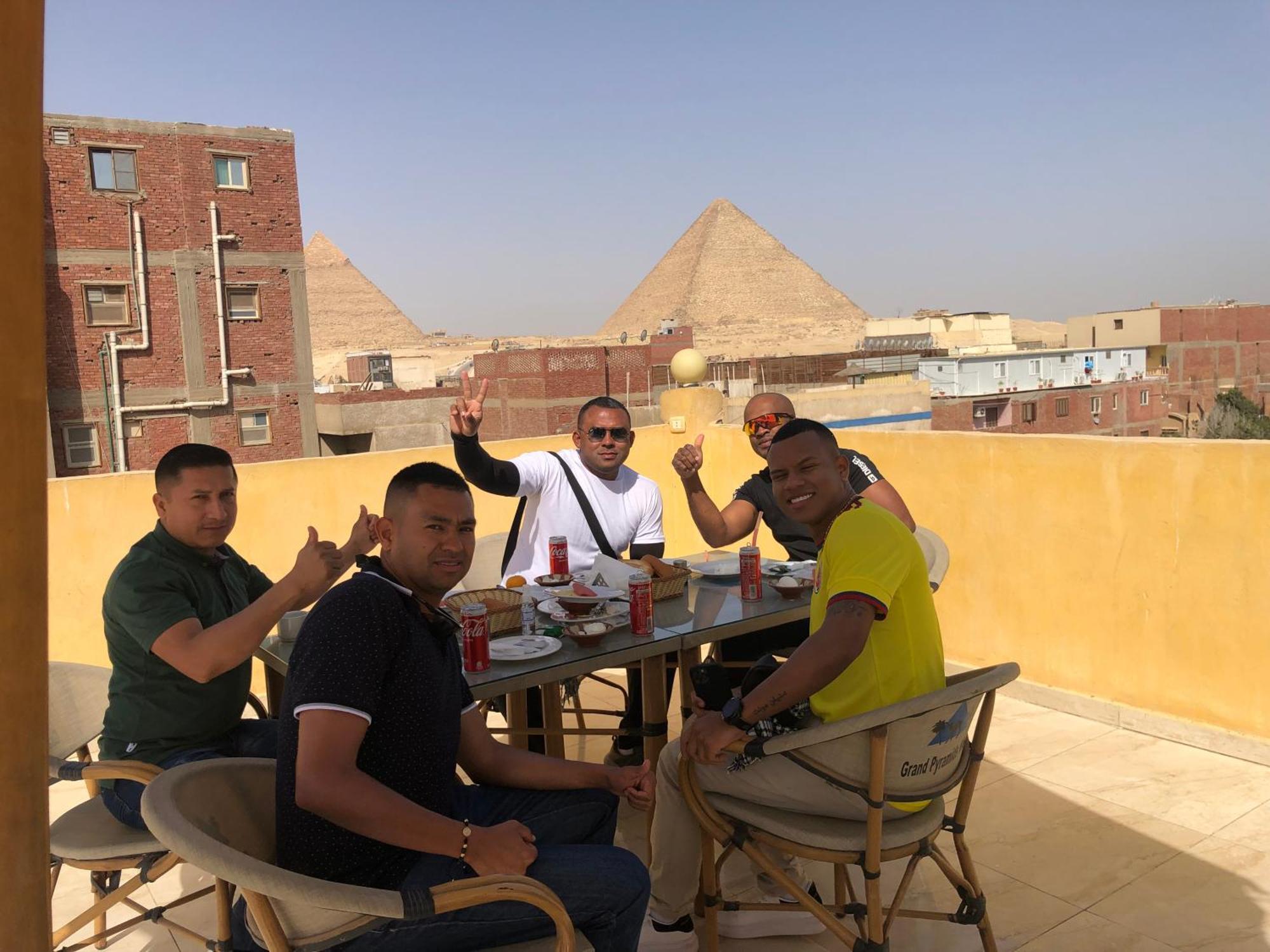 Grand Pyramid View Hotel Kafret el-Gabal 외부 사진