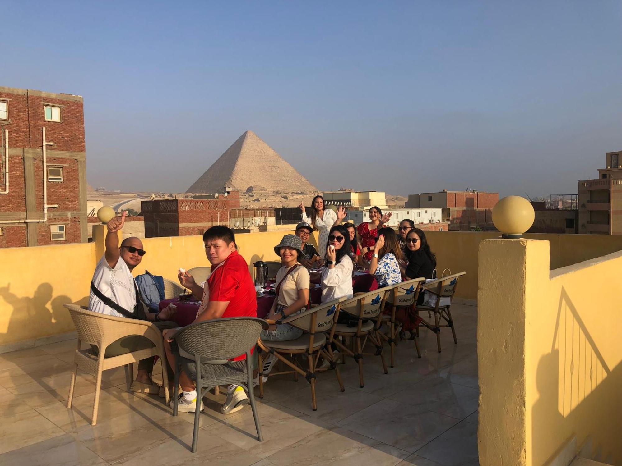 Grand Pyramid View Hotel Kafret el-Gabal 외부 사진