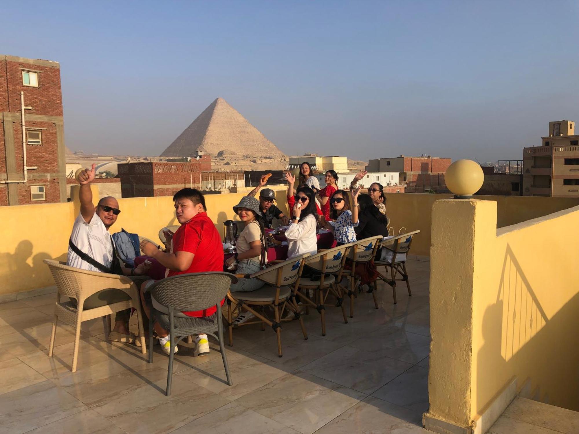 Grand Pyramid View Hotel Kafret el-Gabal 외부 사진
